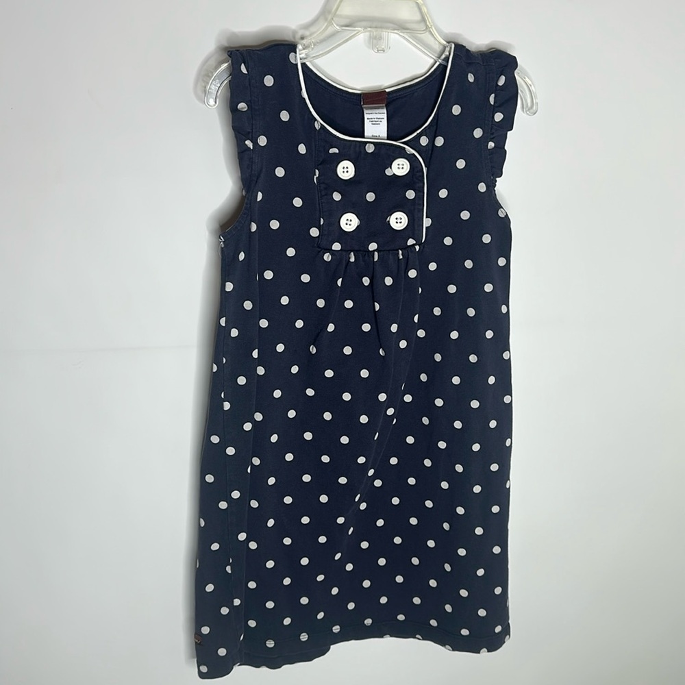 Tea Collection Girls flutter sleeve dress size 6 GUC